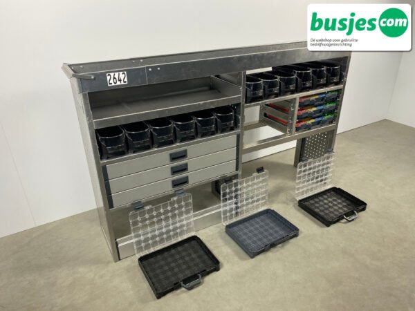Aluca bedrijfswageninrichting 2020x420x1245mm (2642) - Afbeelding 11