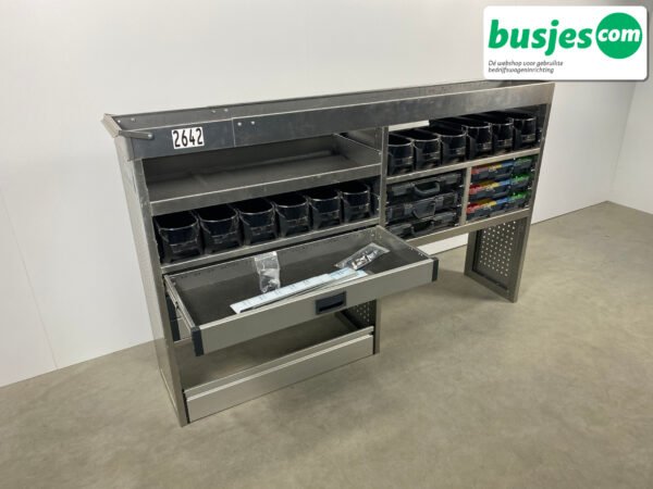 Aluca bedrijfswageninrichting 2020x420x1245mm (2642) - Afbeelding 8