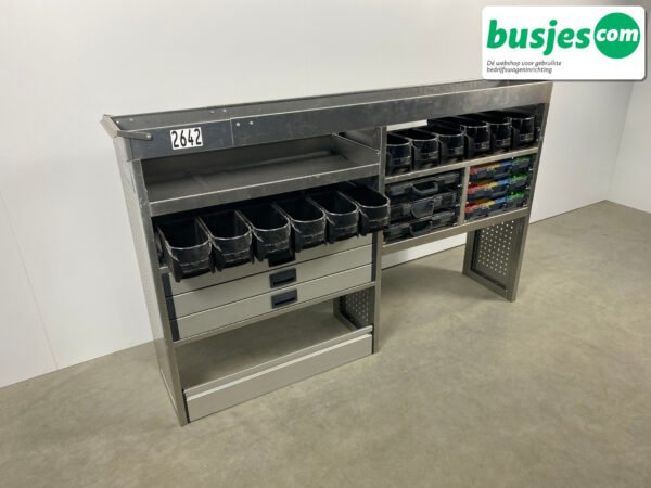 Aluca bedrijfswageninrichting 2020x420x1245mm (2642) - Afbeelding 9