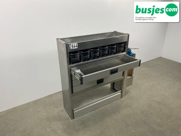 Aluca bedrijfswageninrichting 1235x320x1155mm (2644) - Afbeelding 10