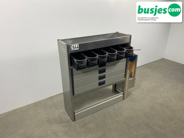 Aluca bedrijfswageninrichting 1235x320x1155mm (2644) - Afbeelding 11
