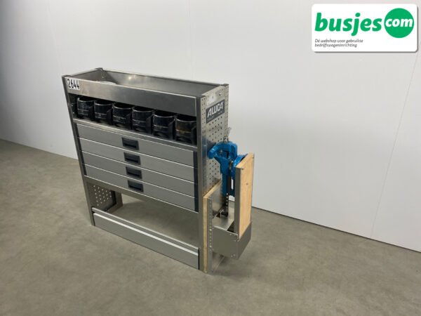 Aluca bedrijfswageninrichting 1235x320x1155mm (2644) - Afbeelding 3