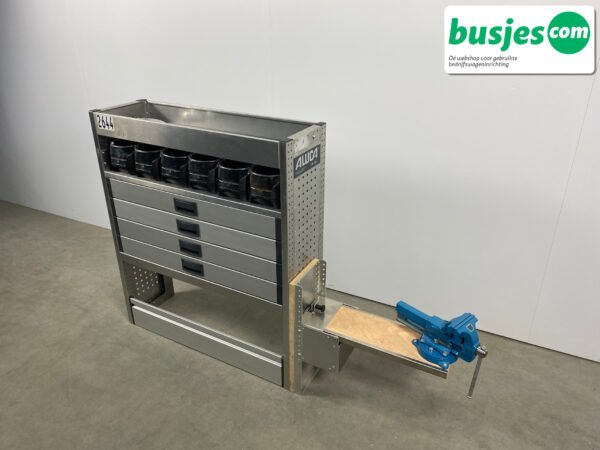 Aluca bedrijfswageninrichting 1235x320x1155mm (2644) - Afbeelding 4