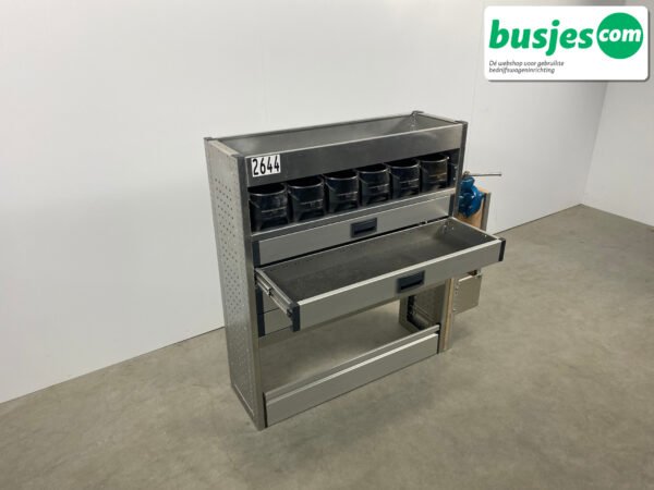 Aluca bedrijfswageninrichting 1235x320x1155mm (2644) - Afbeelding 9