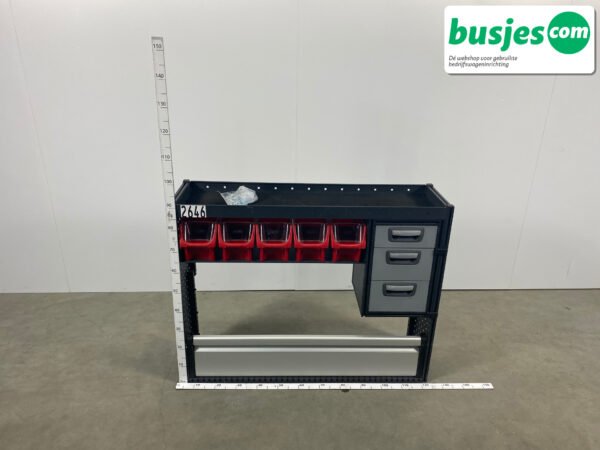 Modul bedrijfswagen inrichting 1190x325x925mm (2646) - Afbeelding 2
