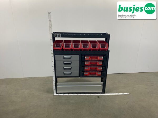 Modul bedrijfswagen inrichting 1025x325x1190mm (2648) - Afbeelding 2
