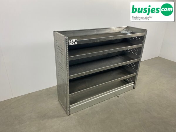 Aluca bedrijfswageninrichting 1510x430x1205mm (2649) - Afbeelding 4