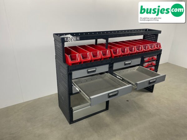 Modul bedrijfswagen inrichting 1865x485x1250mm (2650) - Afbeelding 7