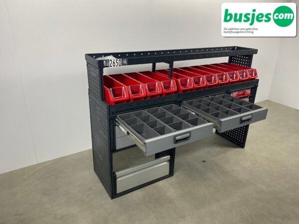 Modul bedrijfswagen inrichting 1865x485x1250mm (2650) - Afbeelding 8