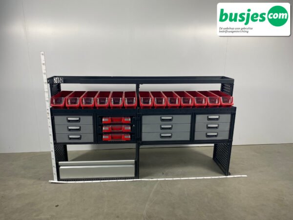 Modul bedrijfswagen inrichting 2425x485x1245mm (2652) - Afbeelding 2
