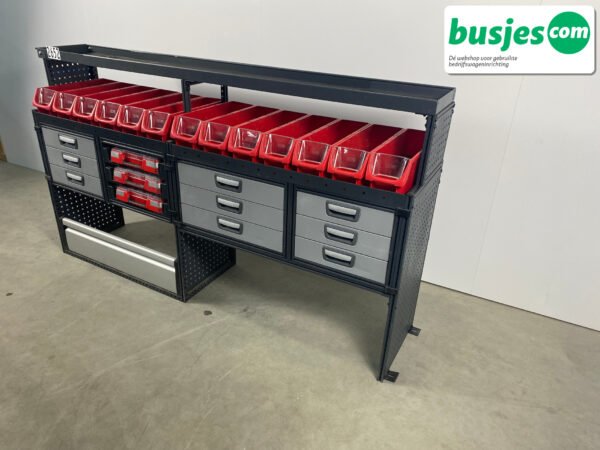 Modul bedrijfswagen inrichting 2425x485x1245mm (2652) - Afbeelding 3