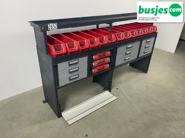 Modul bedrijfswagen inrichting 2425x485x1245mm (2652) - Afbeelding 5