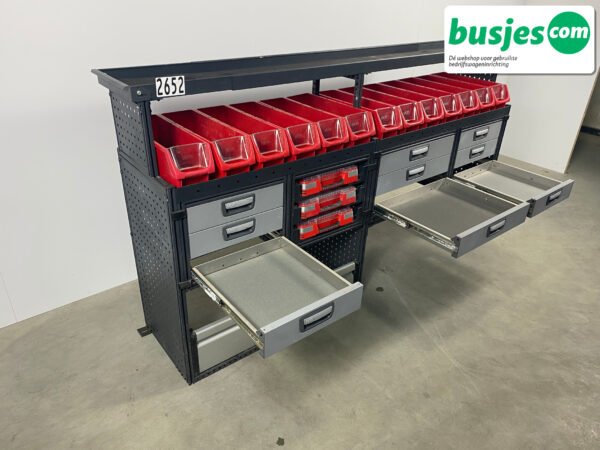 Modul bedrijfswagen inrichting 2425x485x1245mm (2652) - Afbeelding 6