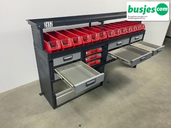 Modul bedrijfswagen inrichting 2425x485x1245mm (2652) - Afbeelding 7