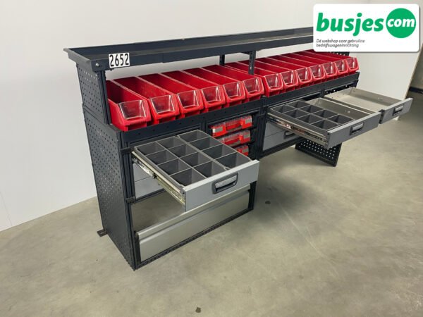 Modul bedrijfswagen inrichting 2425x485x1245mm (2652) - Afbeelding 8