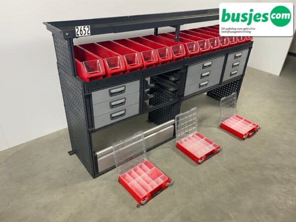 Modul bedrijfswagen inrichting 2425x485x1245mm (2652) - Afbeelding 9