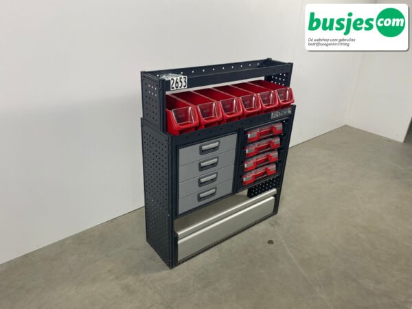 Modul bedrijfswagen inrichting 1025x325x1190mm (2653) - Afbeelding 4