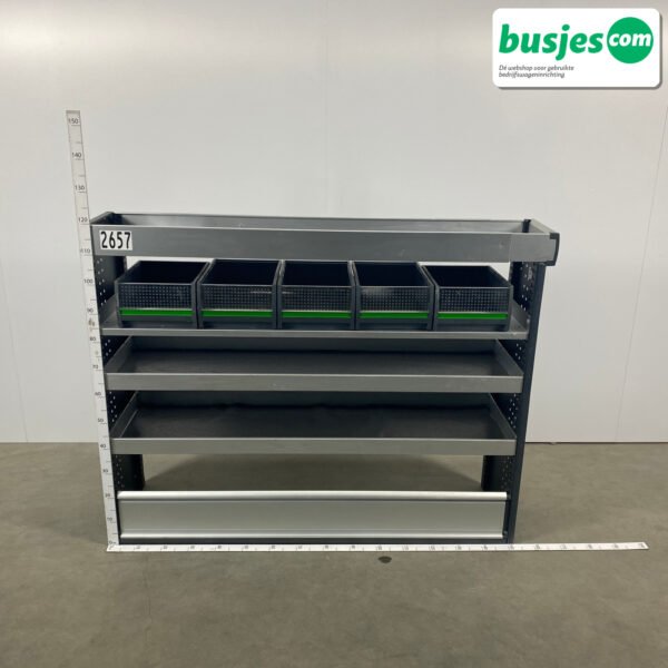 Bott bedrijfswagen inrichting 1560x430x1200mm (2657)