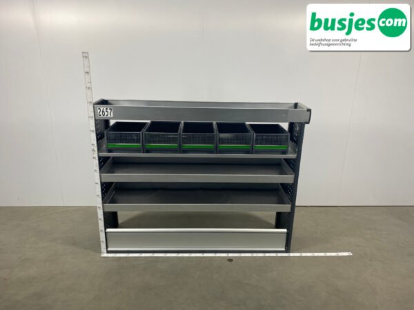 Bott bedrijfswagen inrichting 1560x430x1200mm (2657) - Afbeelding 2