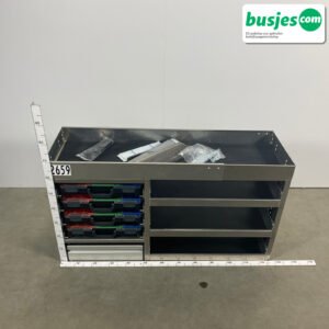 Aluca bedrijfswageninrichting 1260x420x700mm (2659)