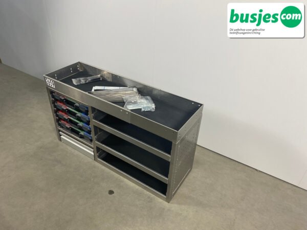 Aluca bedrijfswageninrichting 1260x420x700mm (2659) - Afbeelding 3