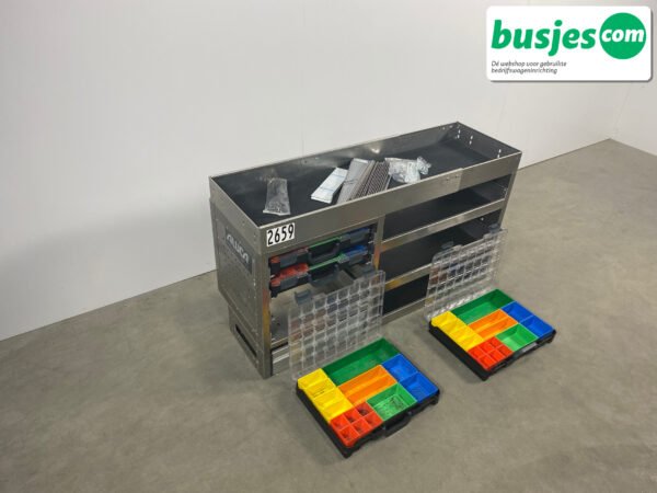 Aluca bedrijfswageninrichting 1260x420x700mm (2659) - Afbeelding 6