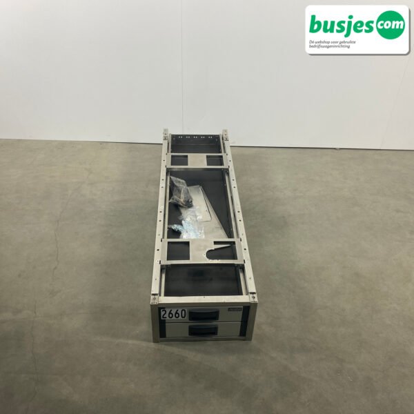 Aluca bedrijfswageninrichting 420x1440x250mm (2660)
