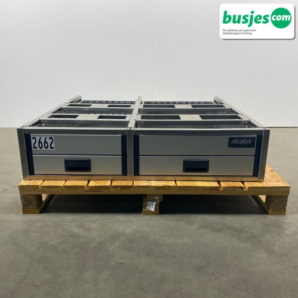 Aluca bedrijfswageninrichting 1135x1140x250mm (2662)