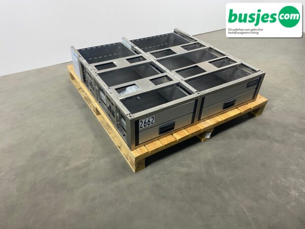 Aluca bedrijfswageninrichting 1135x1140x250mm (2662) - Afbeelding 4