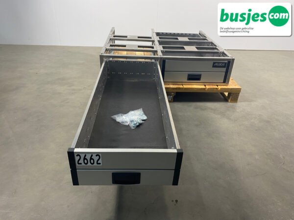 Aluca bedrijfswageninrichting 1135x1140x250mm (2662) - Afbeelding 5