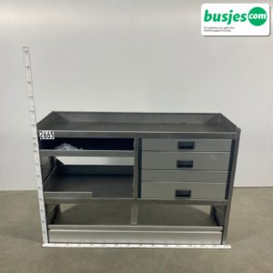 Aluca bedrijfswageninrichting 1500x420x1025mm (2665)