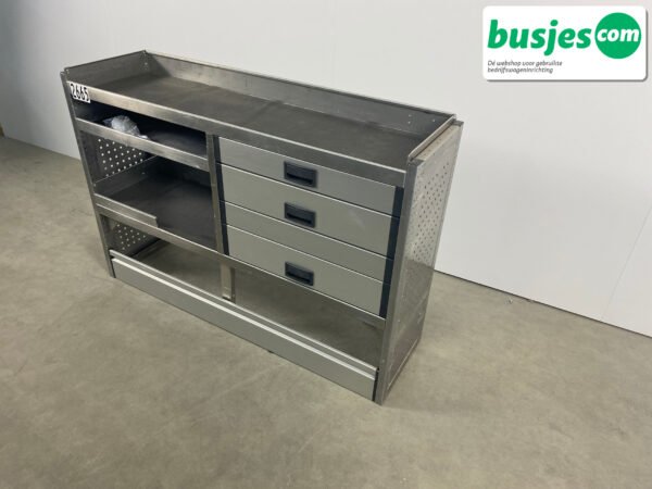 Aluca bedrijfswageninrichting 1500x420x1025mm (2665) - Afbeelding 3