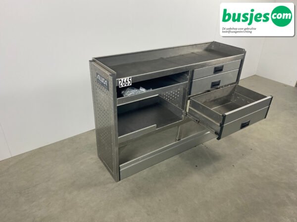 Aluca bedrijfswageninrichting 1500x420x1025mm (2665) - Afbeelding 6