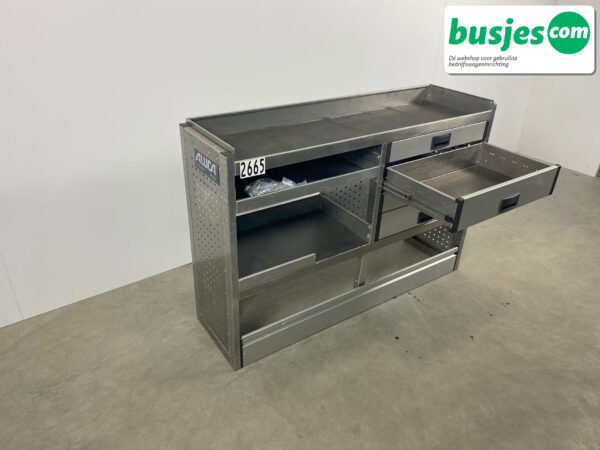 Aluca bedrijfswageninrichting 1500x420x1025mm (2665) - Afbeelding 7