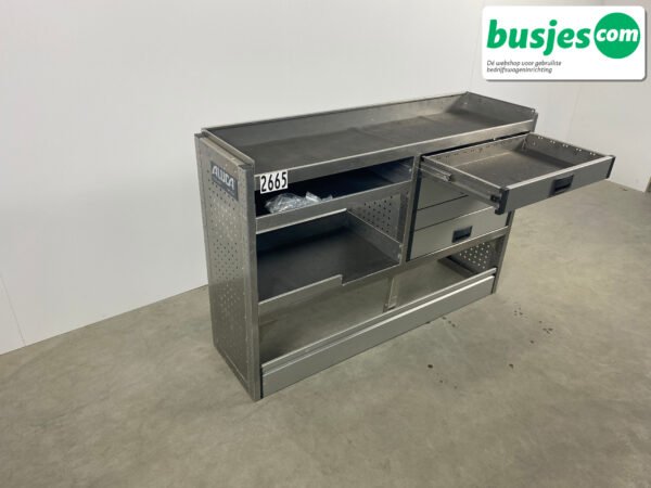 Aluca bedrijfswageninrichting 1500x420x1025mm (2665) - Afbeelding 8