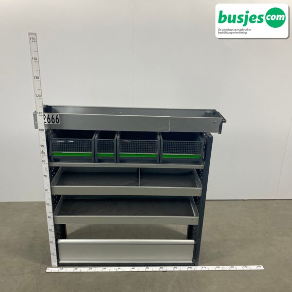 Bott bedrijfswagen inrichting 1175x330x1100mm (2666)