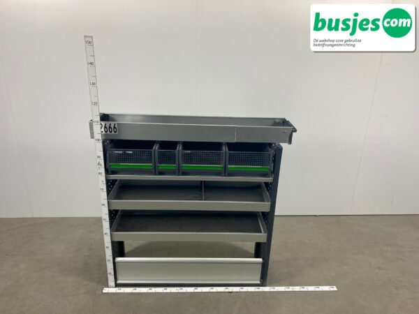 Bott bedrijfswagen inrichting 1175x330x1100mm (2666) - Afbeelding 2