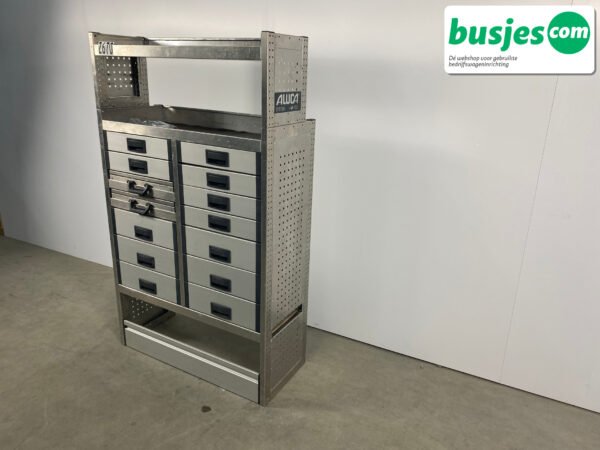 Aluca bedrijfswageninrichting 1010x425x1705mm (2670) - Afbeelding 3