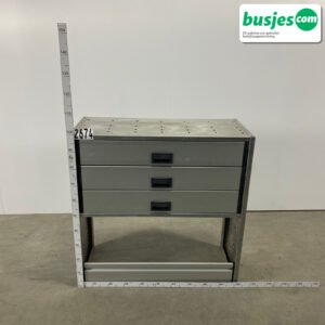 Aluca bedrijfswageninrichting 1010x420x1000mm (2674)