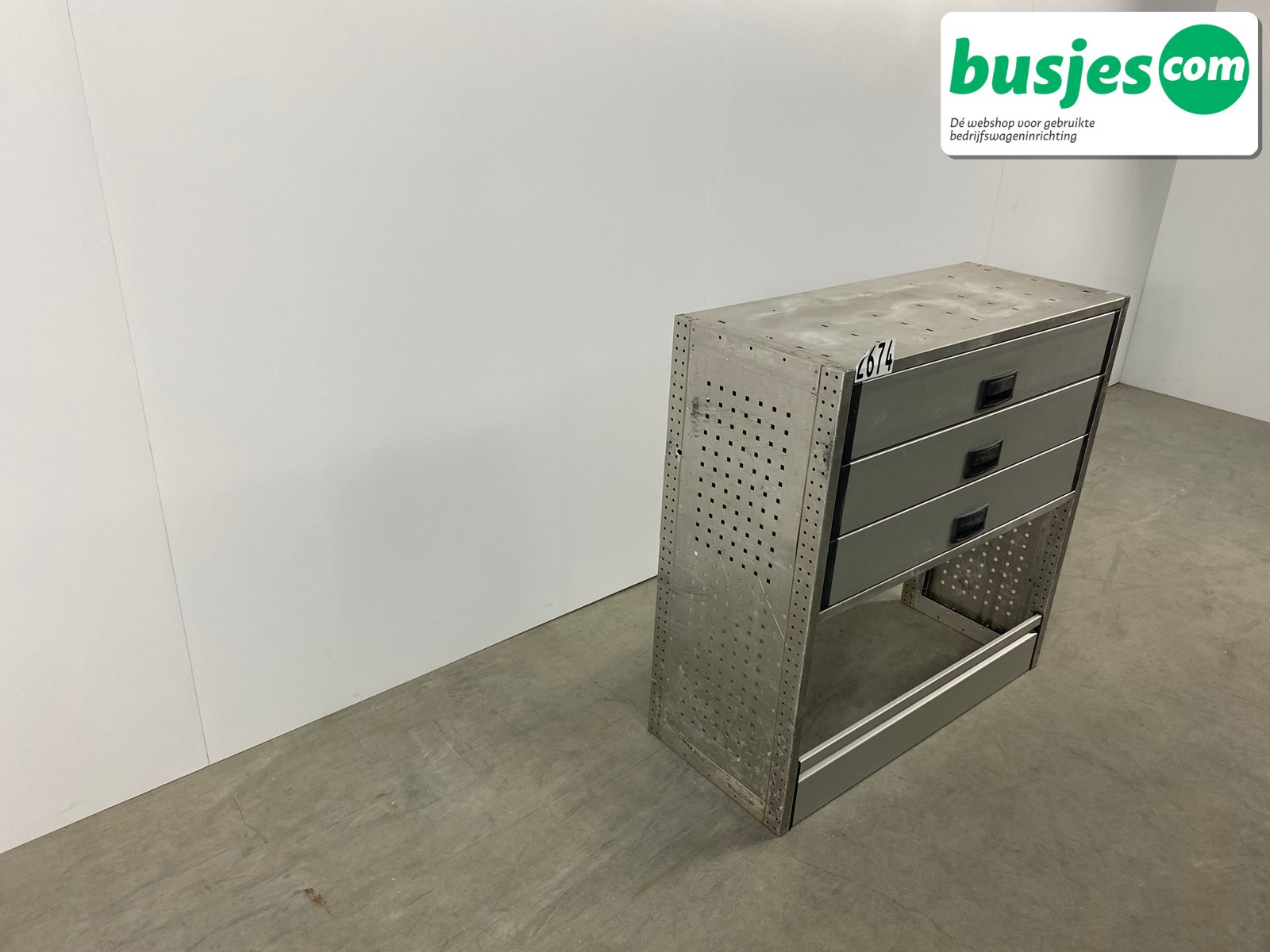 Aluca bedrijfswageninrichting 1010x420x1000mm (2674) - Afbeelding 4