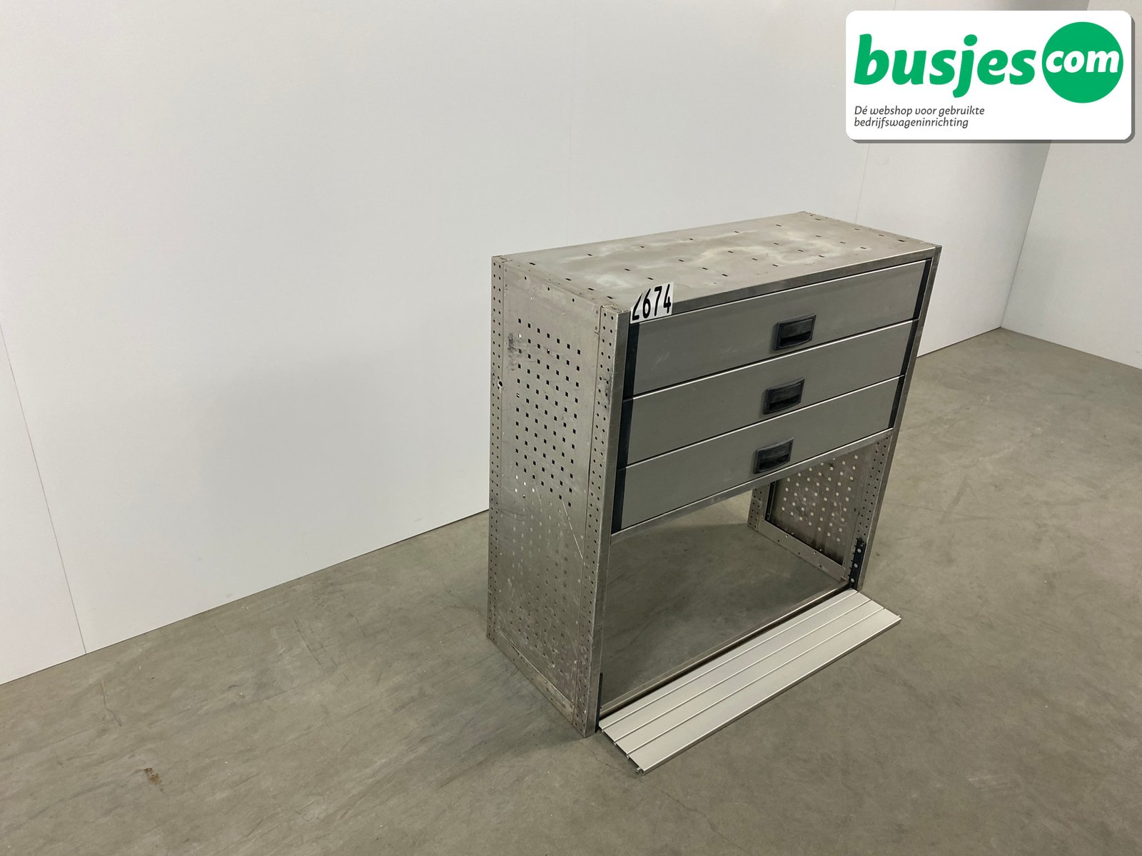 Aluca bedrijfswageninrichting 1010x420x1000mm (2674) - Afbeelding 5