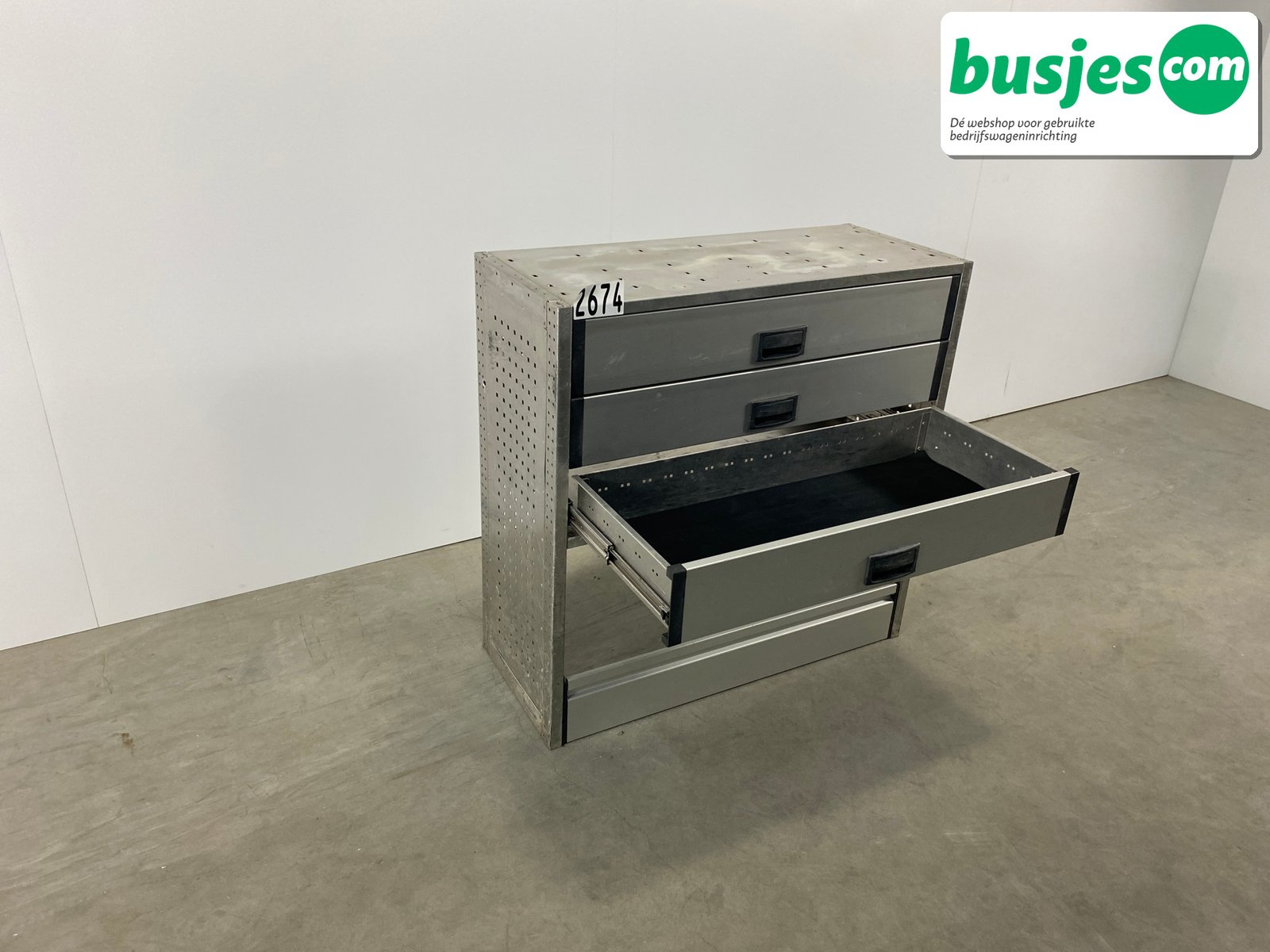 Aluca bedrijfswageninrichting 1010x420x1000mm (2674) - Afbeelding 6