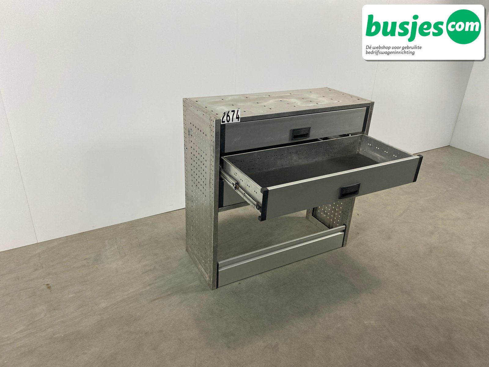 Aluca bedrijfswageninrichting 1010x420x1000mm (2674) - Afbeelding 7