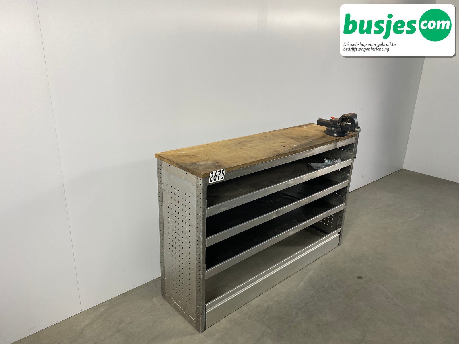 Aluca bedrijfswageninrichting 1510x435x975mm (2675) - Afbeelding 4