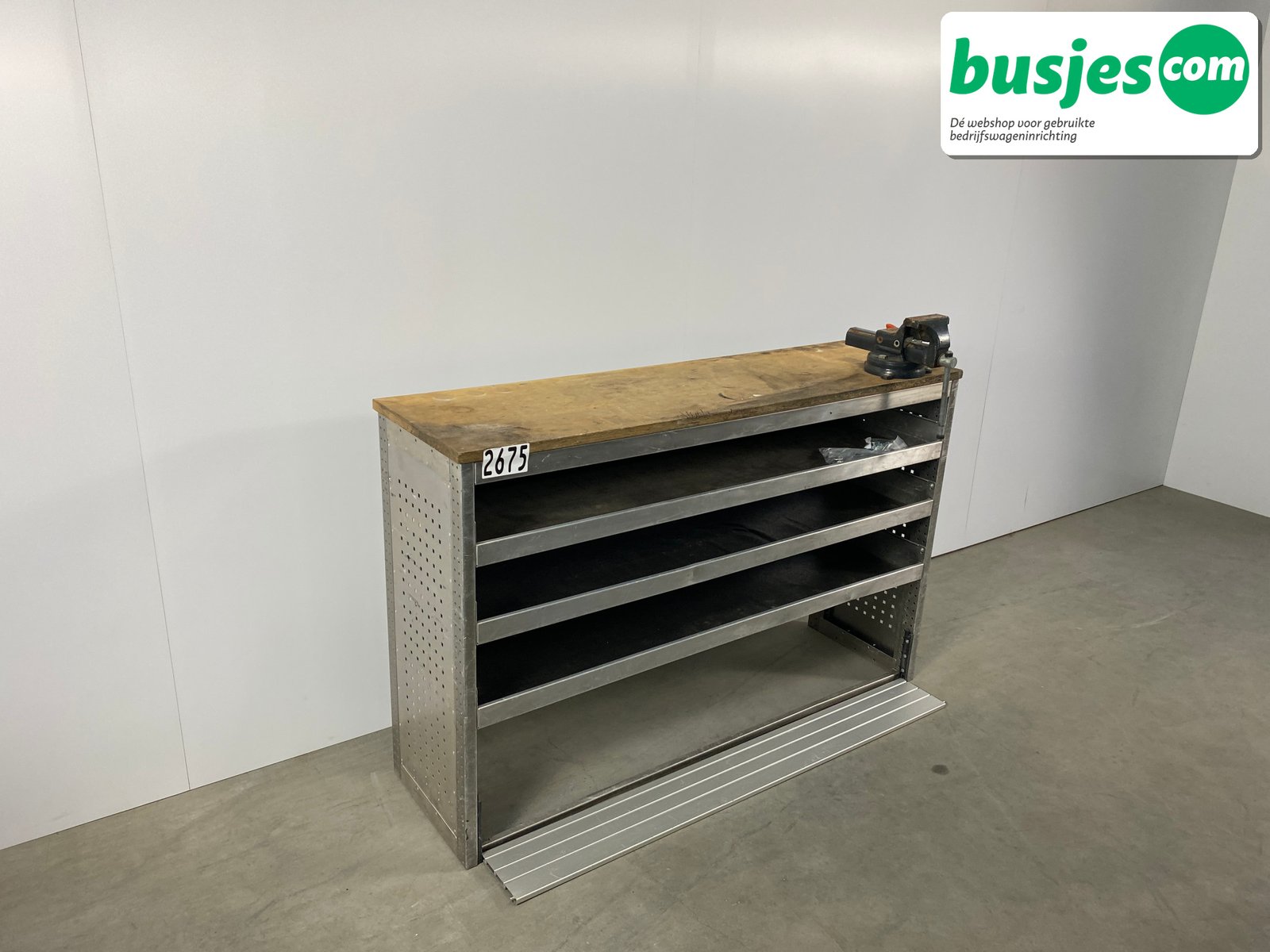 Aluca bedrijfswageninrichting 1510x435x975mm (2675) - Afbeelding 5