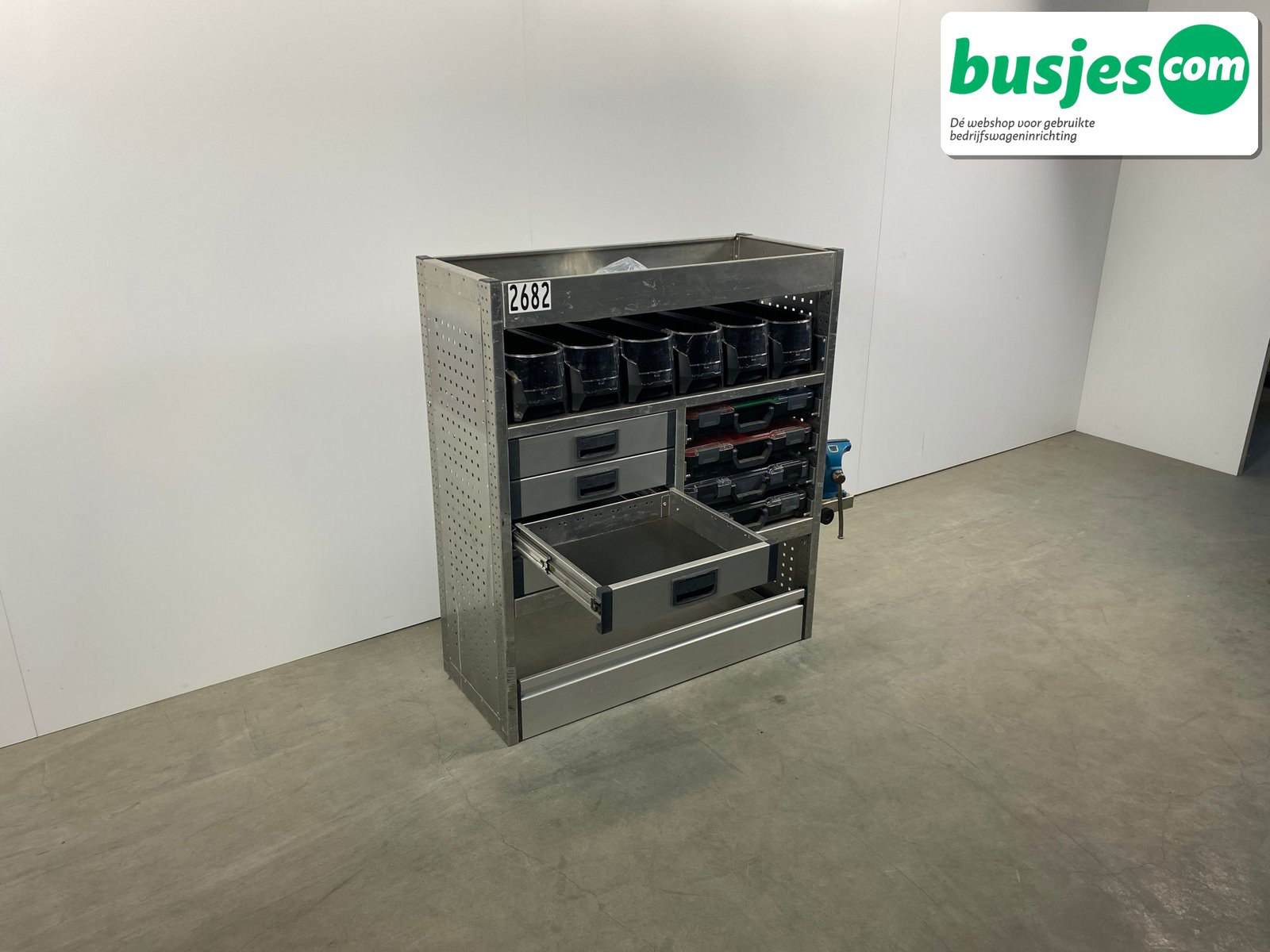 Aluca bedrijfswageninrichting 1215x420x1155mm (2682) - Afbeelding 7