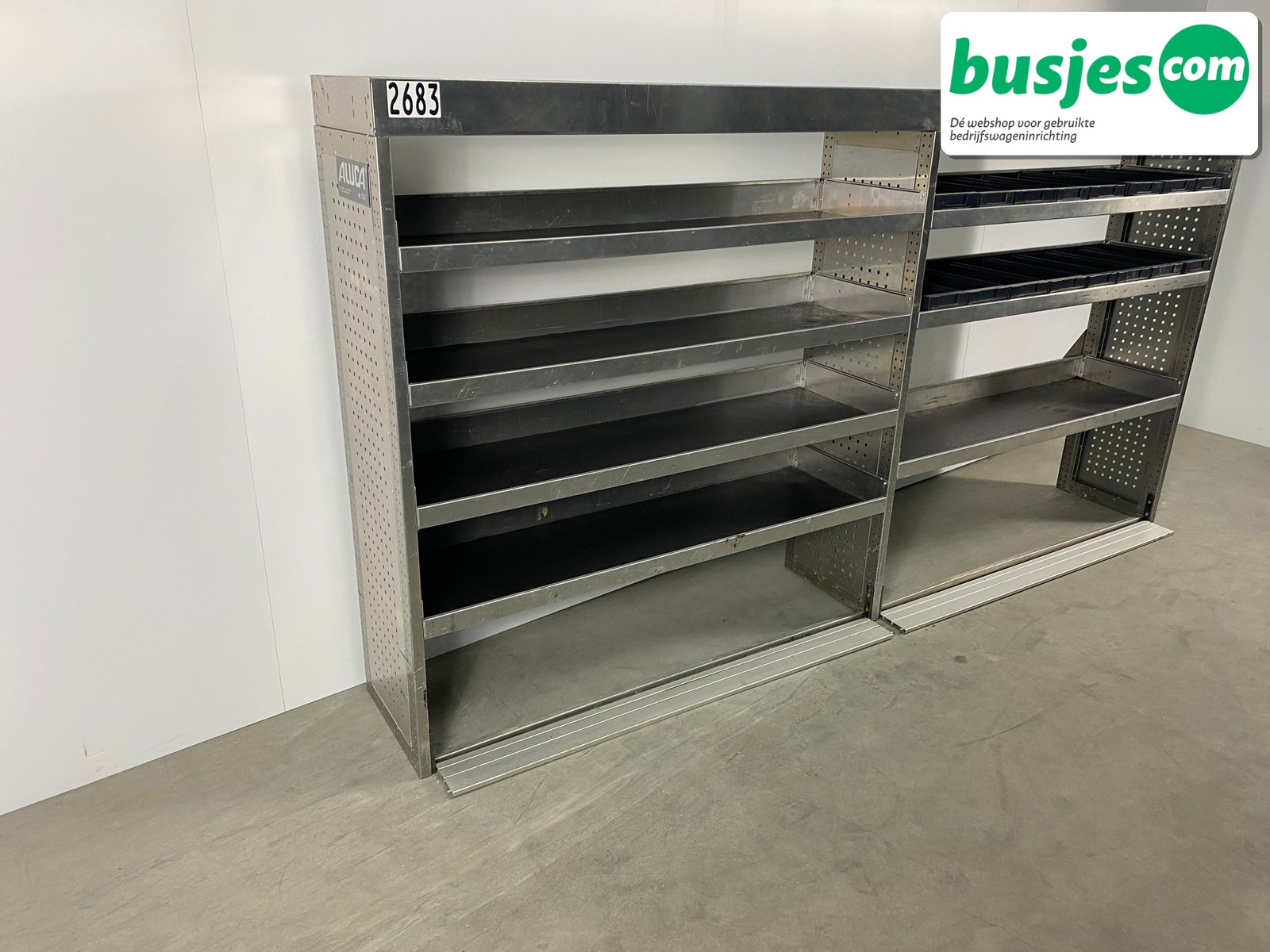 Aluca bedrijfswageninrichting 2970x420x1550mm (2683) - Afbeelding 5