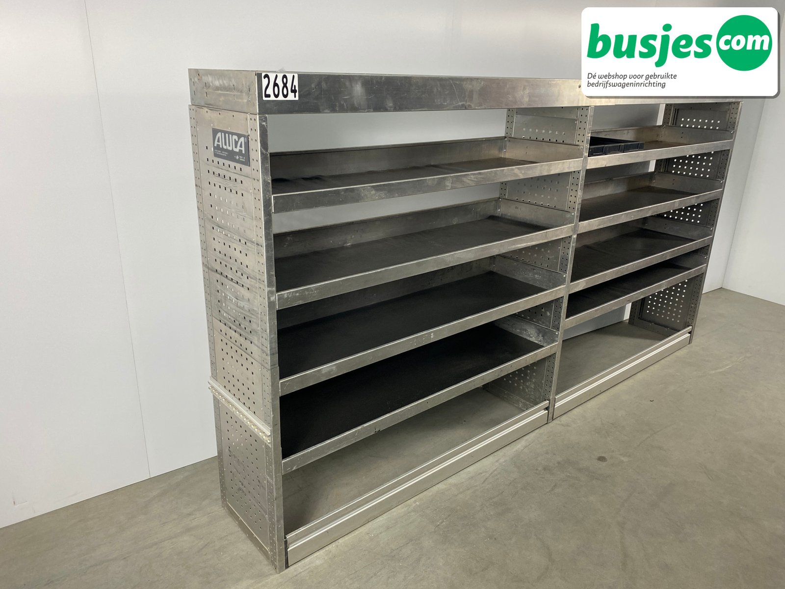 Aluca bedrijfswageninrichting 2970x420x1550mm (2684) - Afbeelding 4