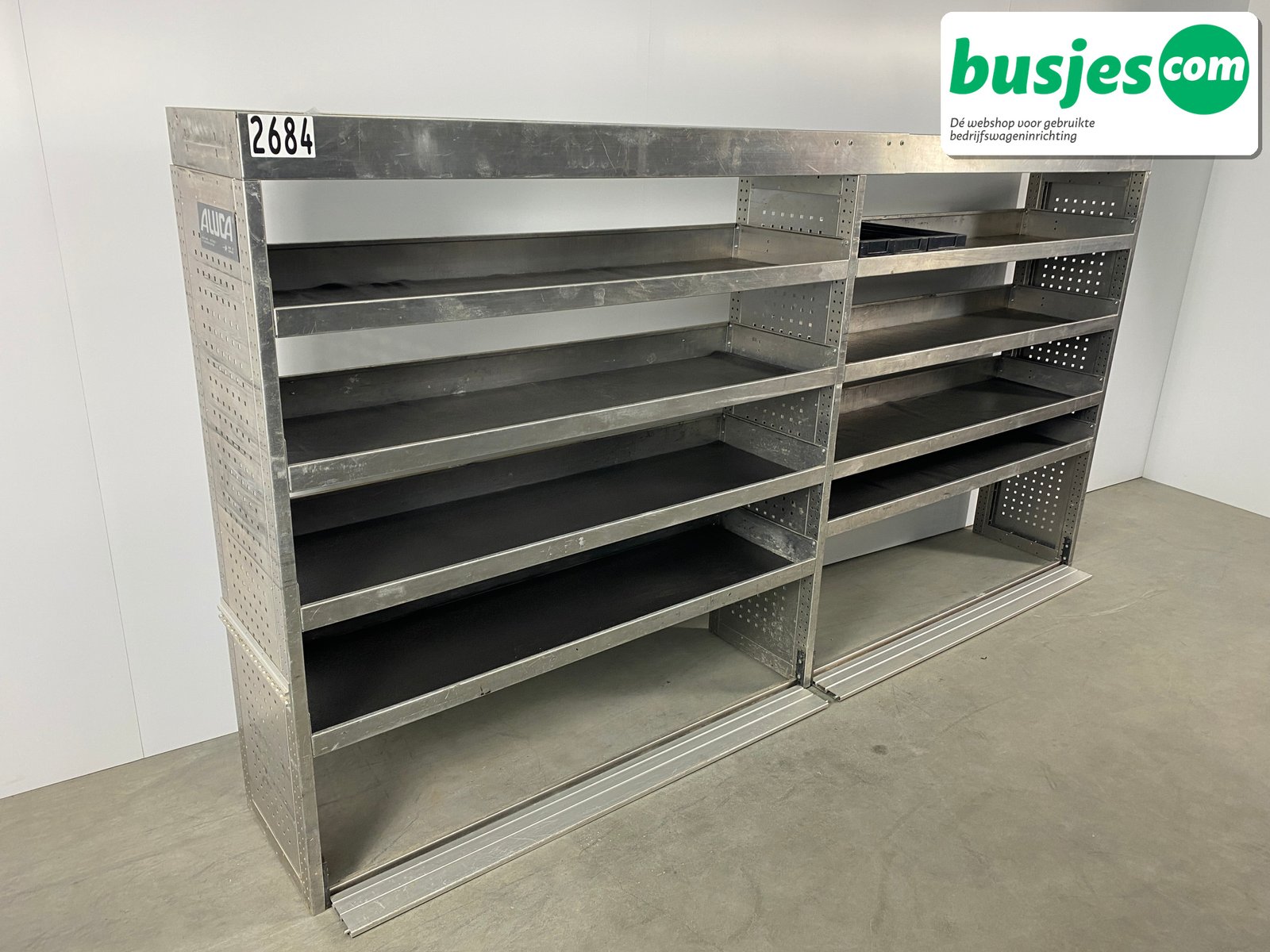 Aluca bedrijfswageninrichting 2970x420x1550mm (2684) - Afbeelding 5
