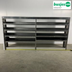 Aluca bedrijfswageninrichting 2970x420x1550mm (2685)